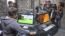Ученики центра «Тумо» впервые представили свои работы в Степанакерте