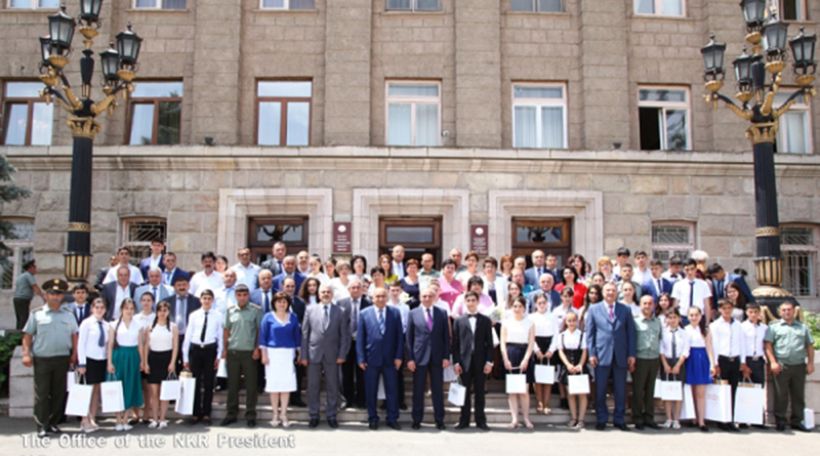 Президент НКР: Образованное и патриотичное поколение является одним из гарантов надежного будущего государства