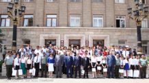 Educated and patriotic generation among guarantees of our state's reliable future, Artsakh President says