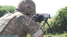 NKR Defense Army reports relatively calm situation on Line of Contact