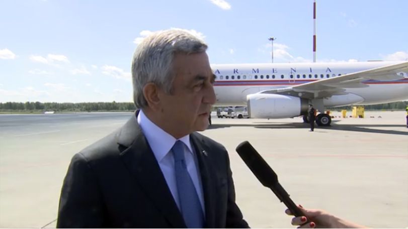 President Sargsyan on trilateral summit over Karabakh: I expect to finally come to an arrangement