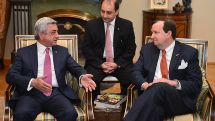 President Serzh Sargsyan sends congratulatory message to U.S. President on Independence Day