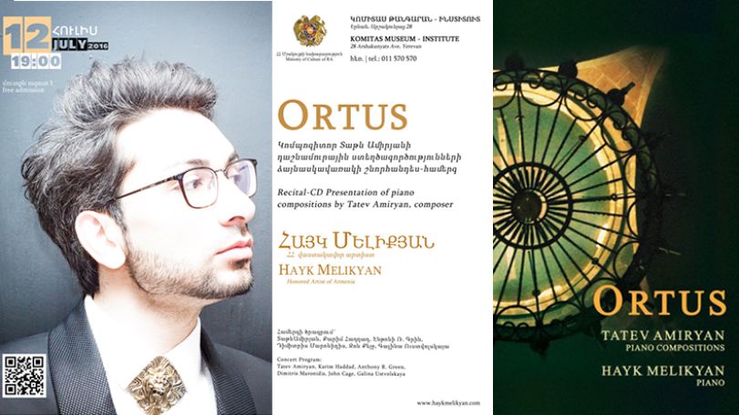 “Ortus” CD presentation at Komitas Museum-Institute