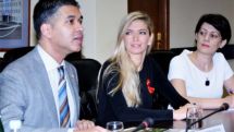 Vera Brezhneva, UNAIDS Goodwill Ambassador for Eastern Europe and Central Asia, visits Armenia
