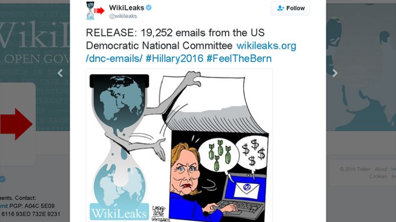 Wikileaks рассекретил свыше 19 тыс. писем, связанных с кандидатом в президенты США Хиллари Клинтон.