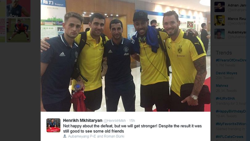 Henrikh Mkhitaryan hopes Man United will get stronger