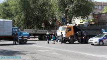 No incidents recorded at night at Erebuni Police HQ