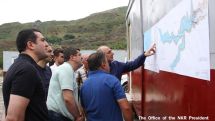 Construction of hydropower stations in Kashatagh region