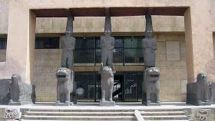 The National Museum of Aleppo under heavy shelling
