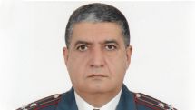 Sargis Martirosyan appointed as Head of the Yerevan City Department of the RA Police