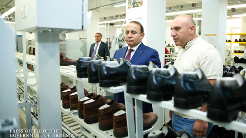 Կոշիկի արտադրության ոլորտը մեր երկրում ունի զարգացման մեծ ներուժ. վարչապետ