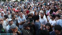 Protest march in support of Daredevil of Sassoun group injured members