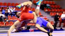 Young wrestlers launching the World Championship