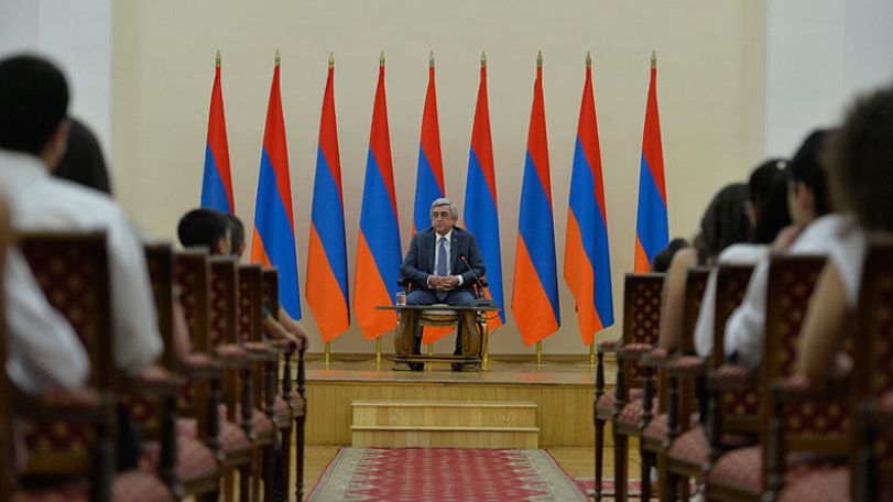 С. Саргсян: На международных олимпиадах школа физмата Армении завоевывает медалей больше, чем Грузия и Азербайджан вместе взятые