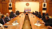 Artsakh President received the Catholicos of All Armenians Garegin II