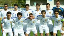 Armenian U-19 team beat Moldova in a friendly match