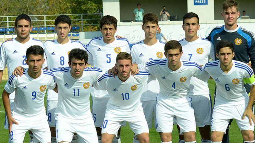 Armenian U-19 team beat Moldova in a friendly match