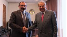 NKR Foreign Minister received President of the Tavitian Foundation