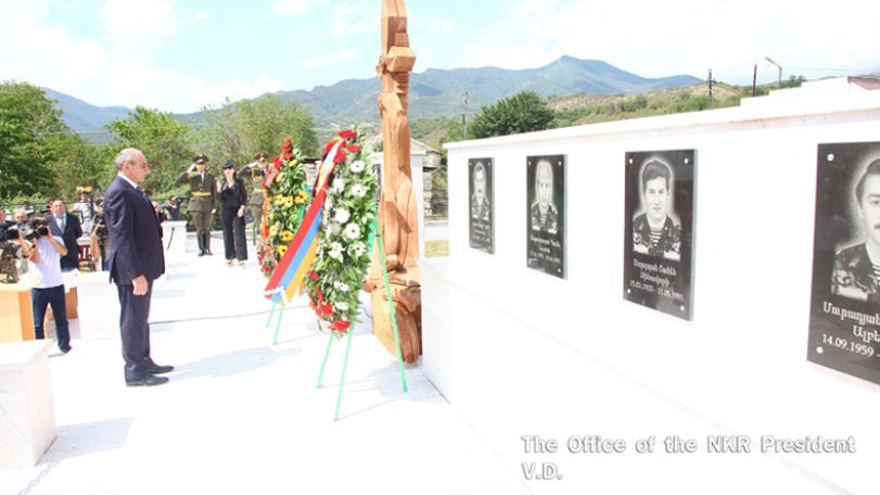 Memorial complex devoted to memory of freedom fighters unveiled in Getavan