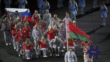 Восхищение в Рунете: сборная Беларуси пронесла флаг России на открытии Паралимпийских игр в Рио