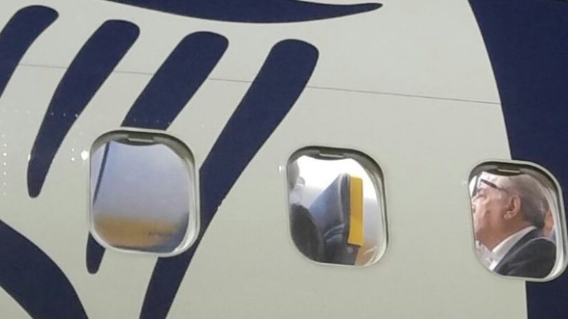 ԵՄ հանձնակատարը ճամփորդում է բյուջետային Ryanair ինքնաթիռով