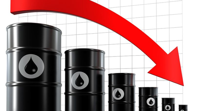 World oil prices dropping