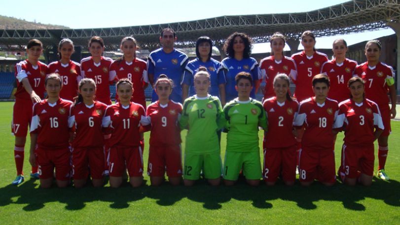 Armenian Women’s U-19 team preparing for UEFA Women’s Championship 2017 qualification