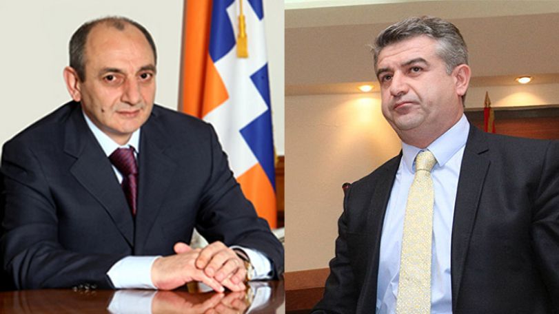 Artsakh President sends congratulatory address to newly-appointed PM Karen Karapetyan