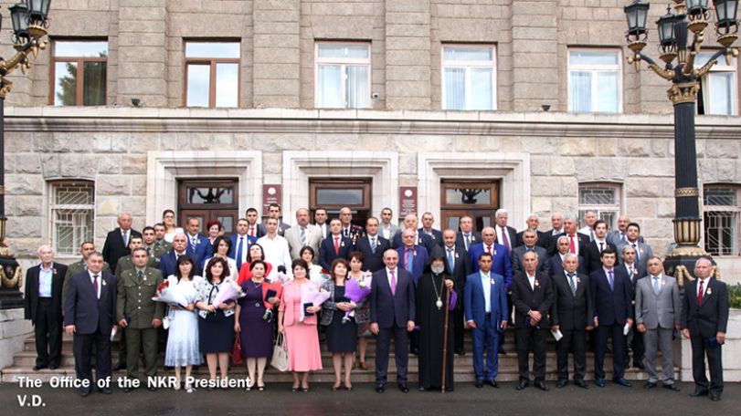 Solemn awarding ceremony held on the occasion of 25th anniversary of the NKR proclamation