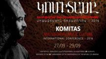 Komitas and Medieval Music Culture conference commences on September 26