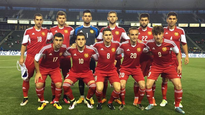 Armenia National Team down by 13 positions on FIFA rankings