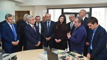 Նախագահ Սերժ Սարգսյանը Վանաձորում ներկա է գտնվել տեխնոլոգիական կենտրոնի բացմանը