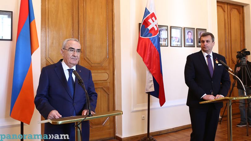 Սլովակիայի ԱԺ նախագահը սիրում է կրկնել Հայաստանում լսած արտահայտությունը