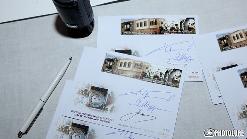 Two new stamps dedicated to the Sergey Paradjanov Museum
