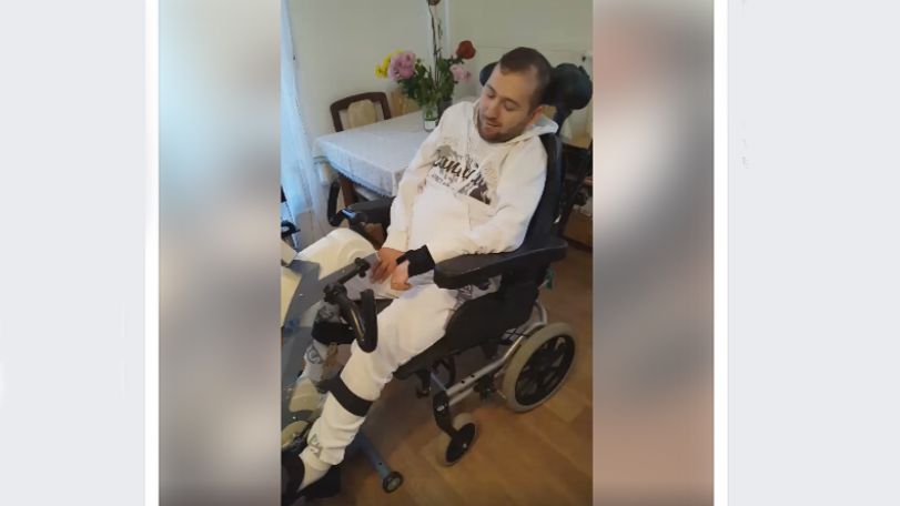 Armenian serviceman undergoing treatment in Germany is already able to move his legs