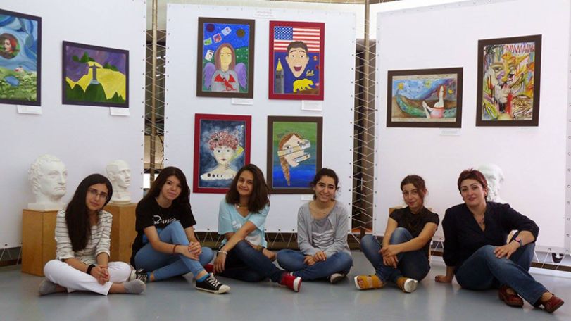 Paintings of Armenian students exhibited in Munich
