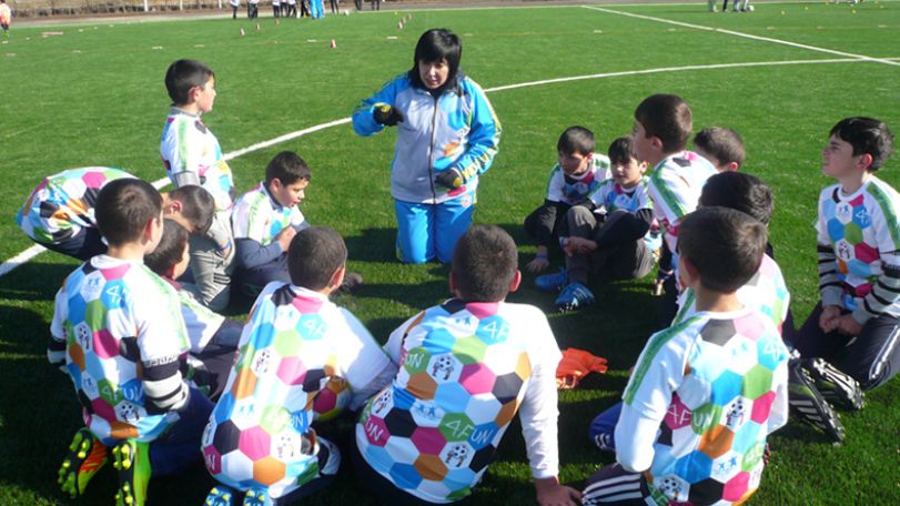 Open Fun Football project held in Charentsavan