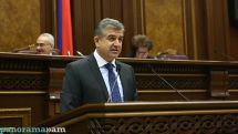 Карен Карапетян не видит угроз для Армении в возможности приобретения Азербайджаном 25% акций Грузии по эксплуатации газопровода