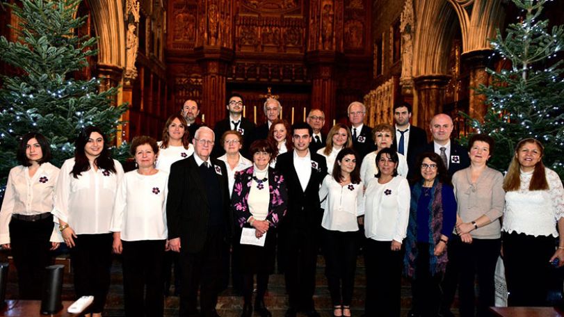 Komitas Choir participates in Baroness Caroline Cox’s Concert