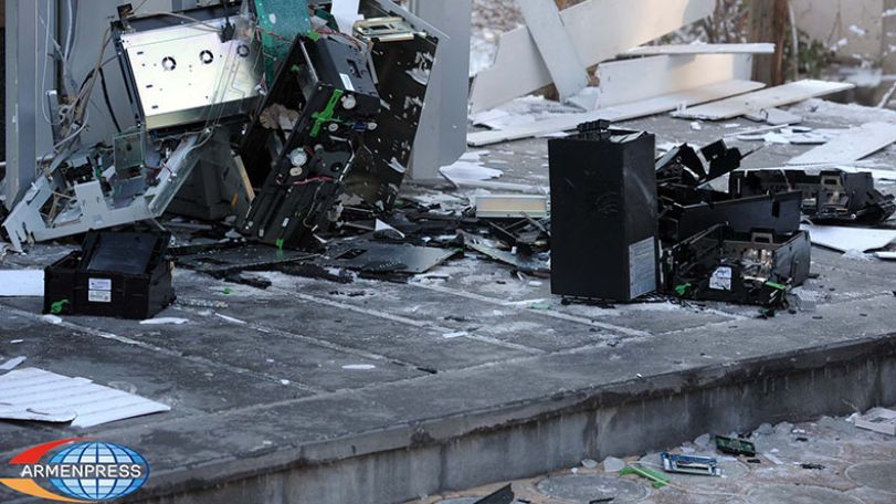 ATM raiders blow up cash machines in Yerevan to escape with millions of Armenian drams