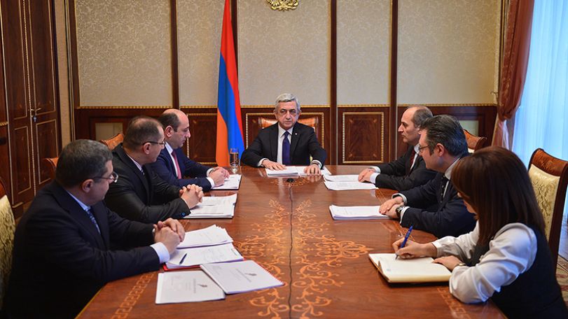 Սերժ Սարգսյան.  Մենք նոր շունչ պետք է հաղորդենք դատական, ֆինանսական, հարկային ոլորտներում կատարվող բարեփոխումներին