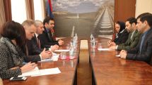 Benefits of the multimodal transport of goods presented to Ambassador of Iran