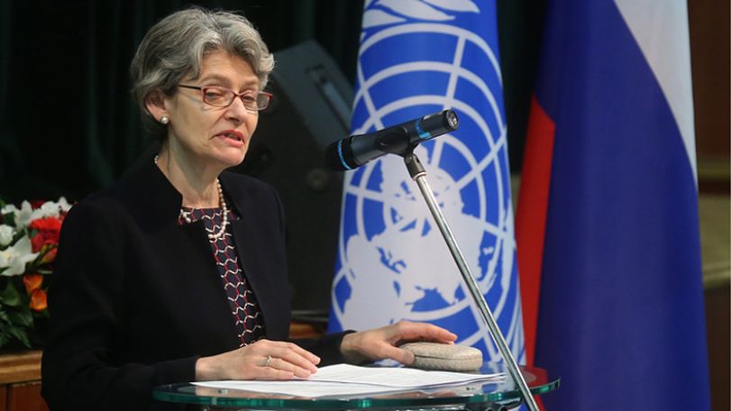 UNESCO Director-General considers destruction of Palmyra’s ancient theatre as a war crime
