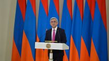 “We are not going to fight another elongated war in the doorway and kitchen of our own home”_ President Serzh Sargsyan