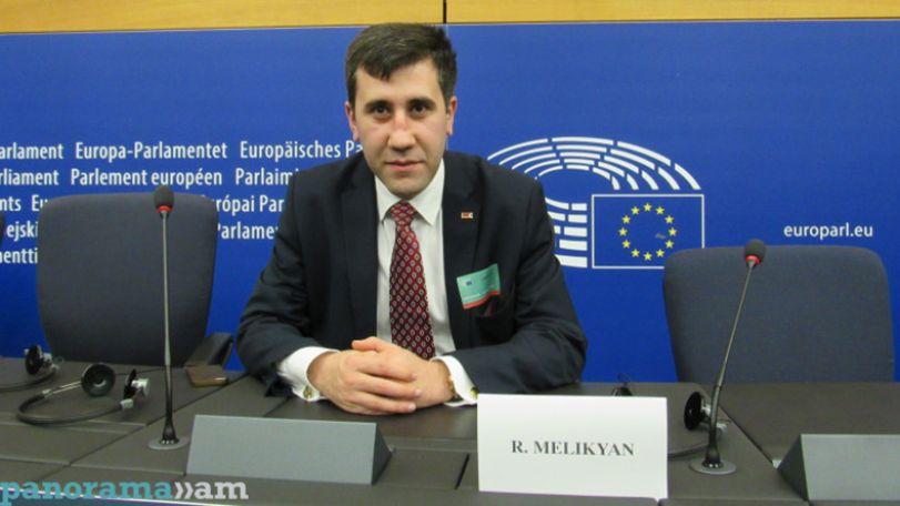 Омбудсмен НКР Рубен Меликян представил в Европарламенте зверства Азербайджана в ходе Апрельской войны