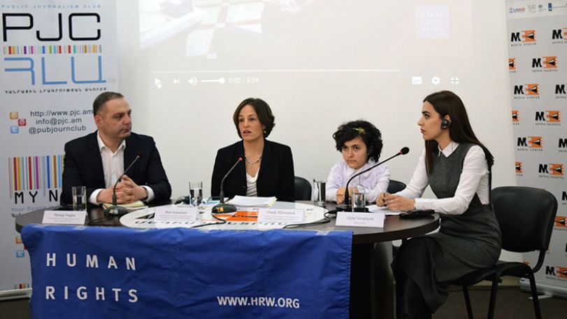 «Human rights watch». Հաշմանդամություն ունեցող որոշ երեխաներ ընդհանրապես դպրոց չեն գնում Հայաստանում