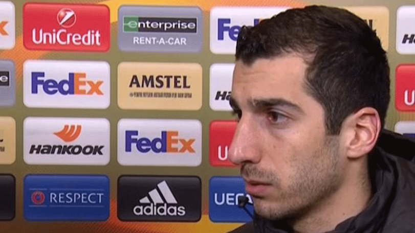 Henrikh Mkhitaryan: We have played as good as we could on this pitch