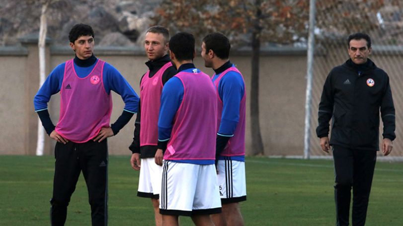 Armenian football team getting ready for the upcoming match against Kazakhstanտ