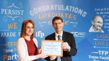 Converse Bank received an international award