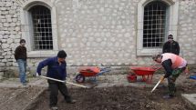 Excavation works start in the Iranian Upper Mosque of Shushi